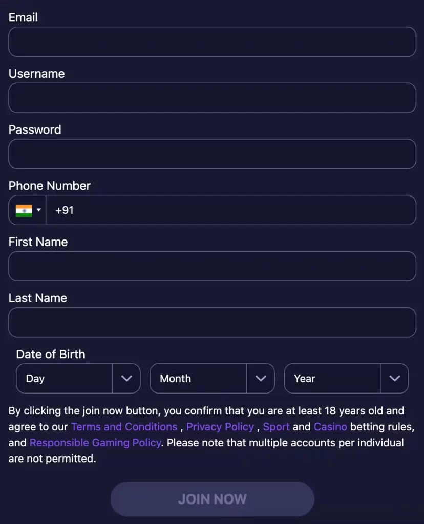 register and login